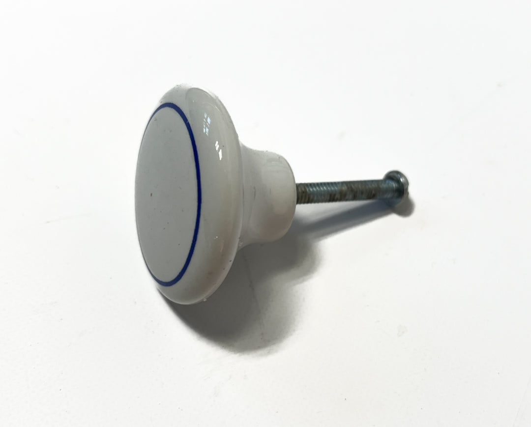 Set of 8 Vintage Porcelain Knobs