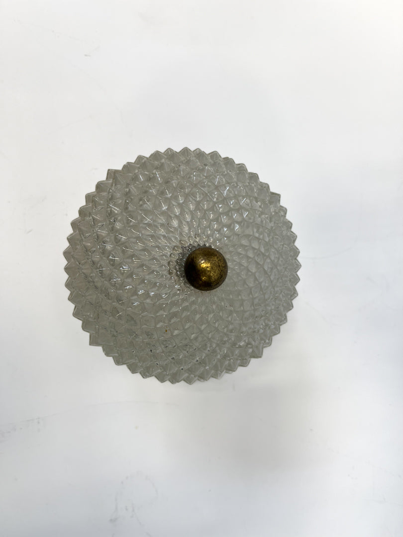Vintage Pufferfish Shade - 3 1/4” Fitter