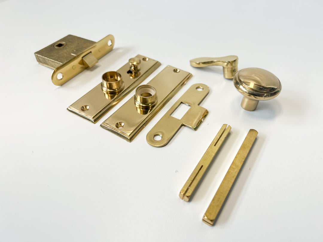Deltana Solid Brass Mortise Screen Door Latch SDML334U3
