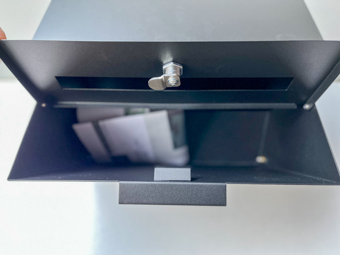 Post & Porch Cubby Lockable Mailbox