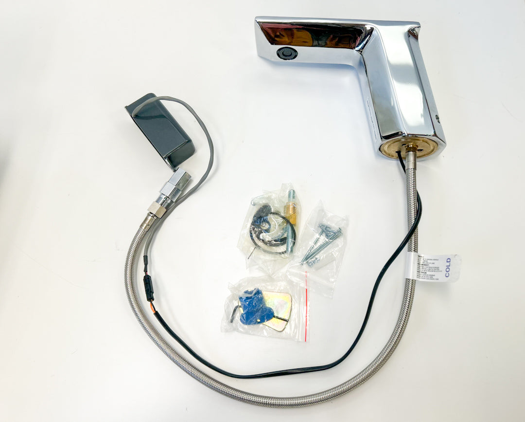 Kohler Touchless single-hole lavatory faucet with Insight™ sensor technology, HES-powered, 0.5 gpm