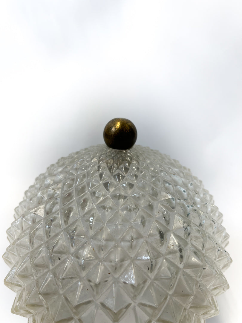 Vintage Pufferfish Shade - 3 1/4” Fitter