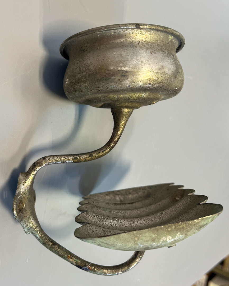 Antique Wall Mount Cup+Soap Holder