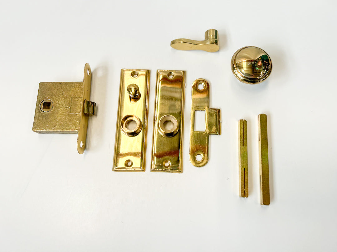 Deltana Solid Brass Mortise Screen Door Latch SDML334U3