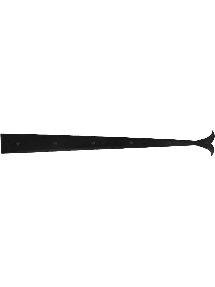 Heavy Duty Forged Iron Dummy Strap With Whale Tail Design 18”