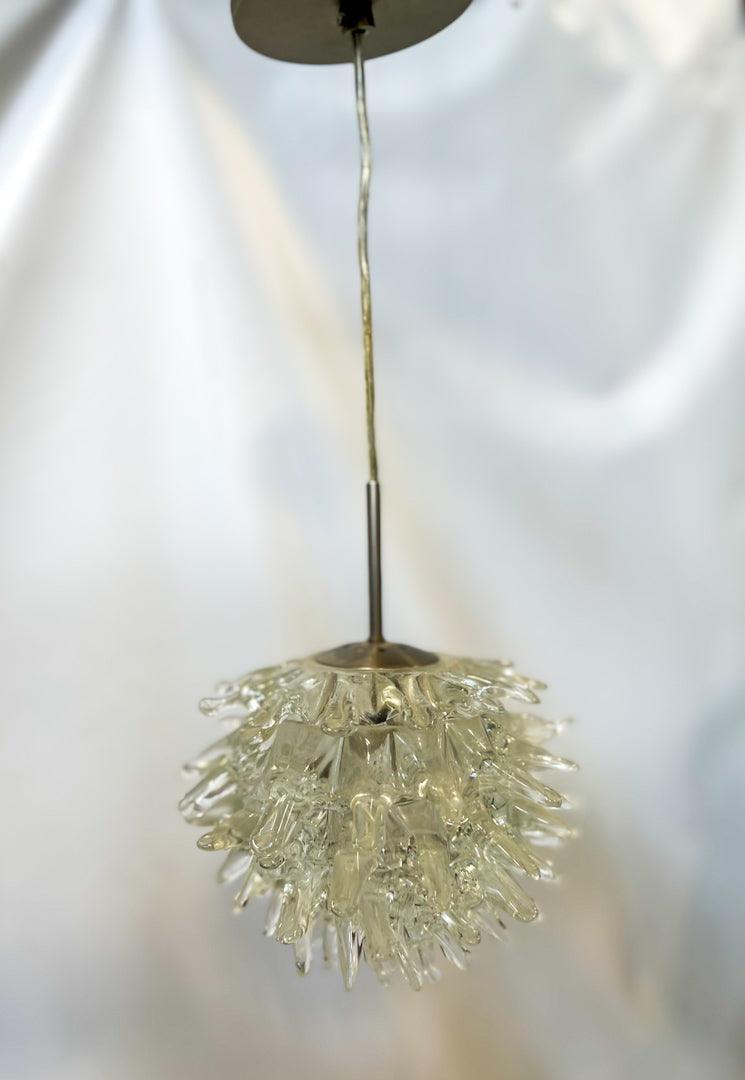 Ooni Pendant - Clear - Hand Blown Glass
