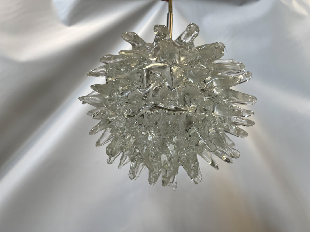 Ooni Pendant - Clear - Hand Blown Glass