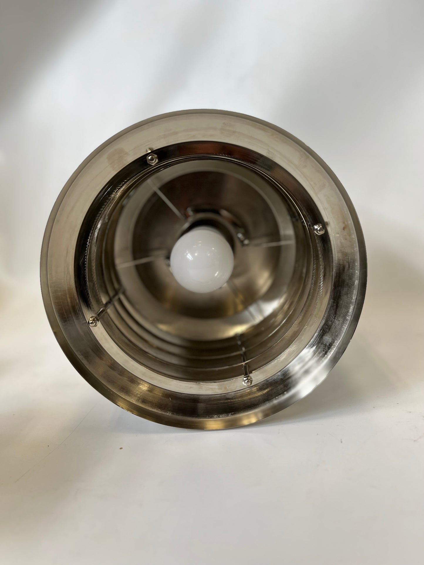 Macadam 9-1/2" Semi-Flush Mount - Rejuvenation - Chrome