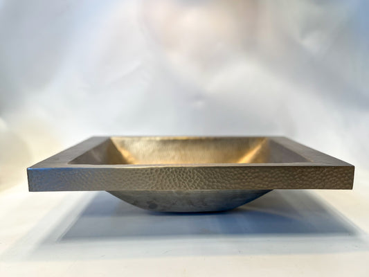 Hana Hammered Copper Lavatory Sink in Brushed Nickel
By Native Trails