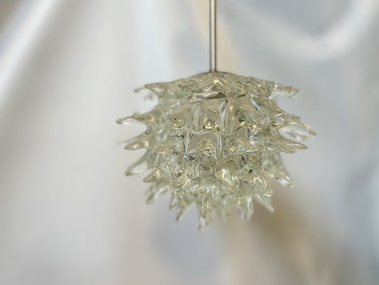 Ooni Pendant - Clear - Hand Blown Glass