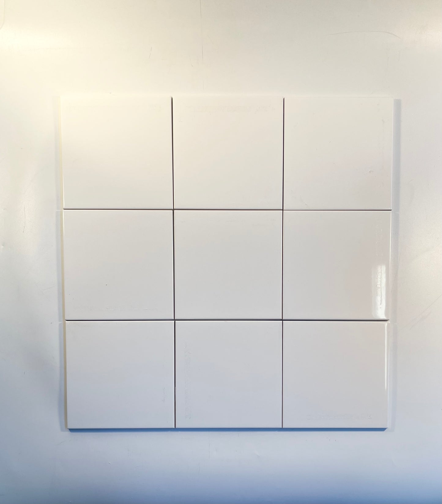 Mosa. Bright White Square Glossy Tile