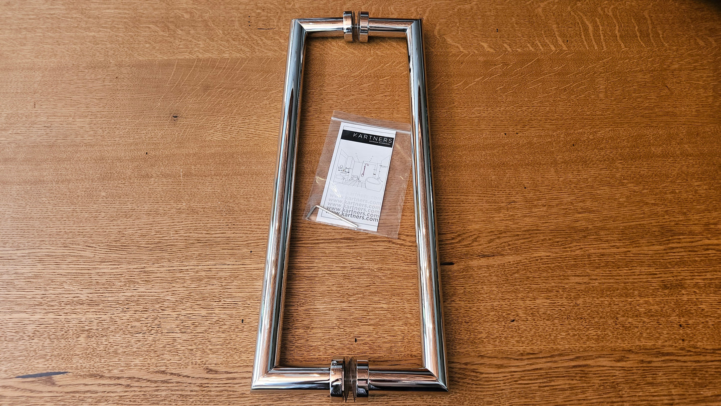 Kartners Oslo Shower Door Handles - 18”
