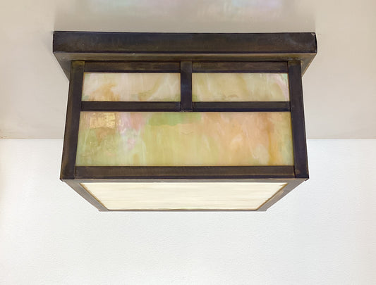 Kichler Alameda 2-Light Canyon View Indoor/Outdoor Flush Mount Light