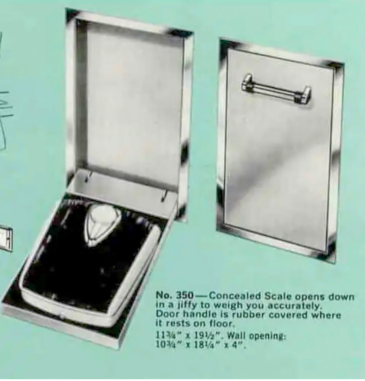 1962 Hall-Mack Concealed Scale