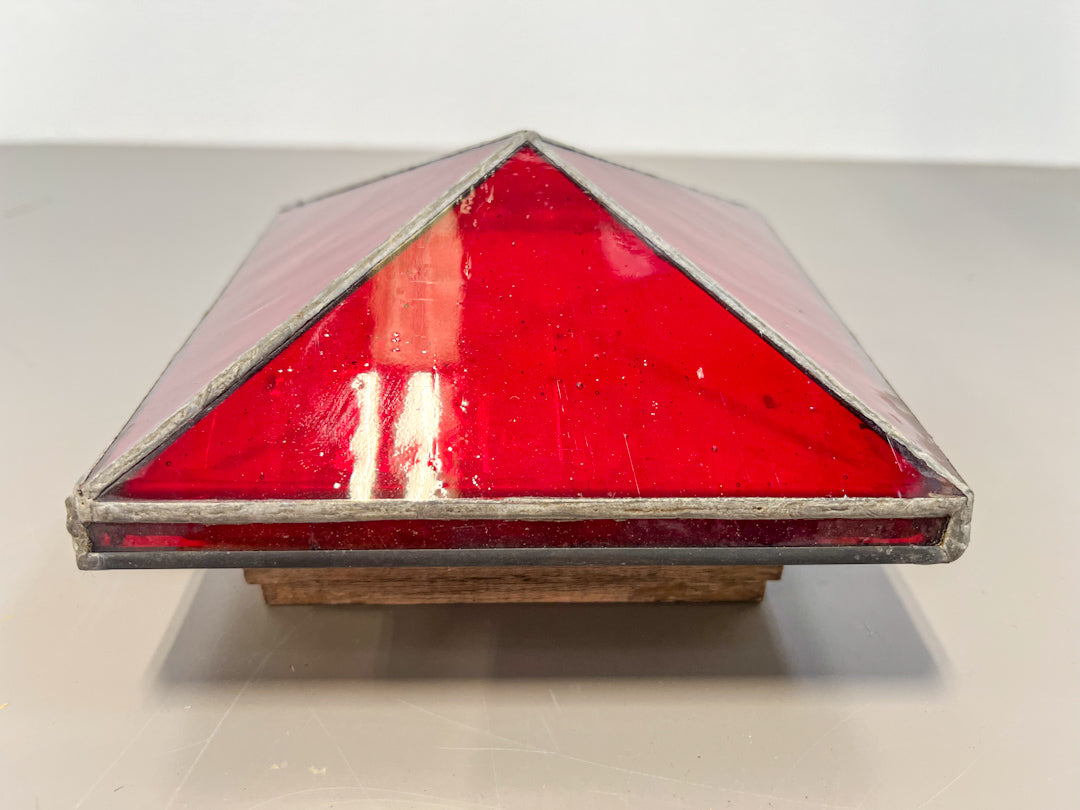 6 x 6 Jewel Garnet Cedar Post Cap