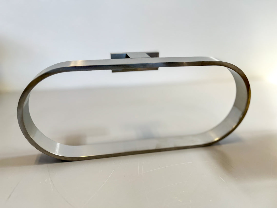 Kartners 255464 Cologne Towel Ring - Brushed Nickel