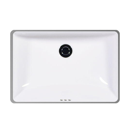MUSE Undermount Lavatory, 20″
Three Hole Overflow