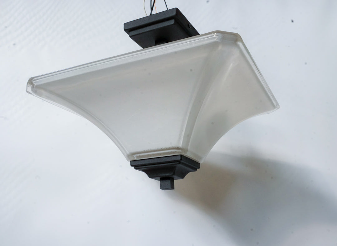 Sachiko Glass Semi Flush Mount