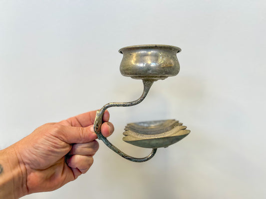 Antique Wall Mount Cup+Soap Holder