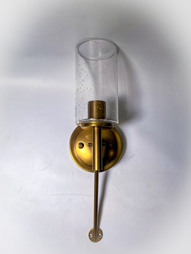 Hinkley 5"W Collier 1-Light Wall Sconce Heritage Brass