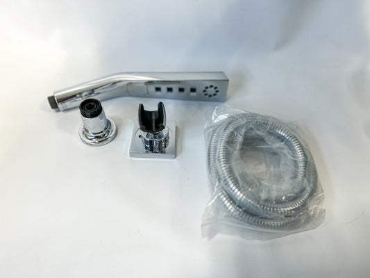 H2Okinetic® 3-Setting Wall Mount Hand Shower In Chrome