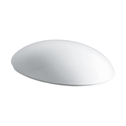 Laufen IlBagnoAlessi 14" White Soft-Close Toilet Seat and Cover for IlBagnoAlessi Toilet Model: H820978 - New