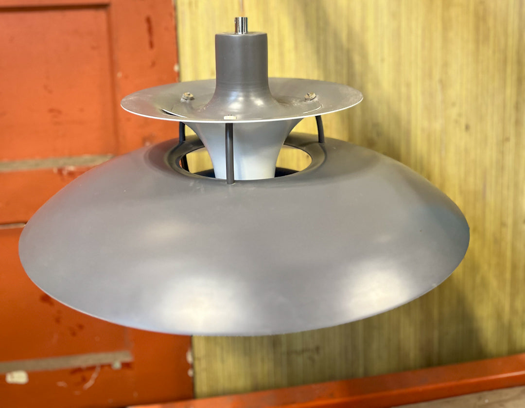 MCM Danish Style Multi-Layer Metal Chandelier