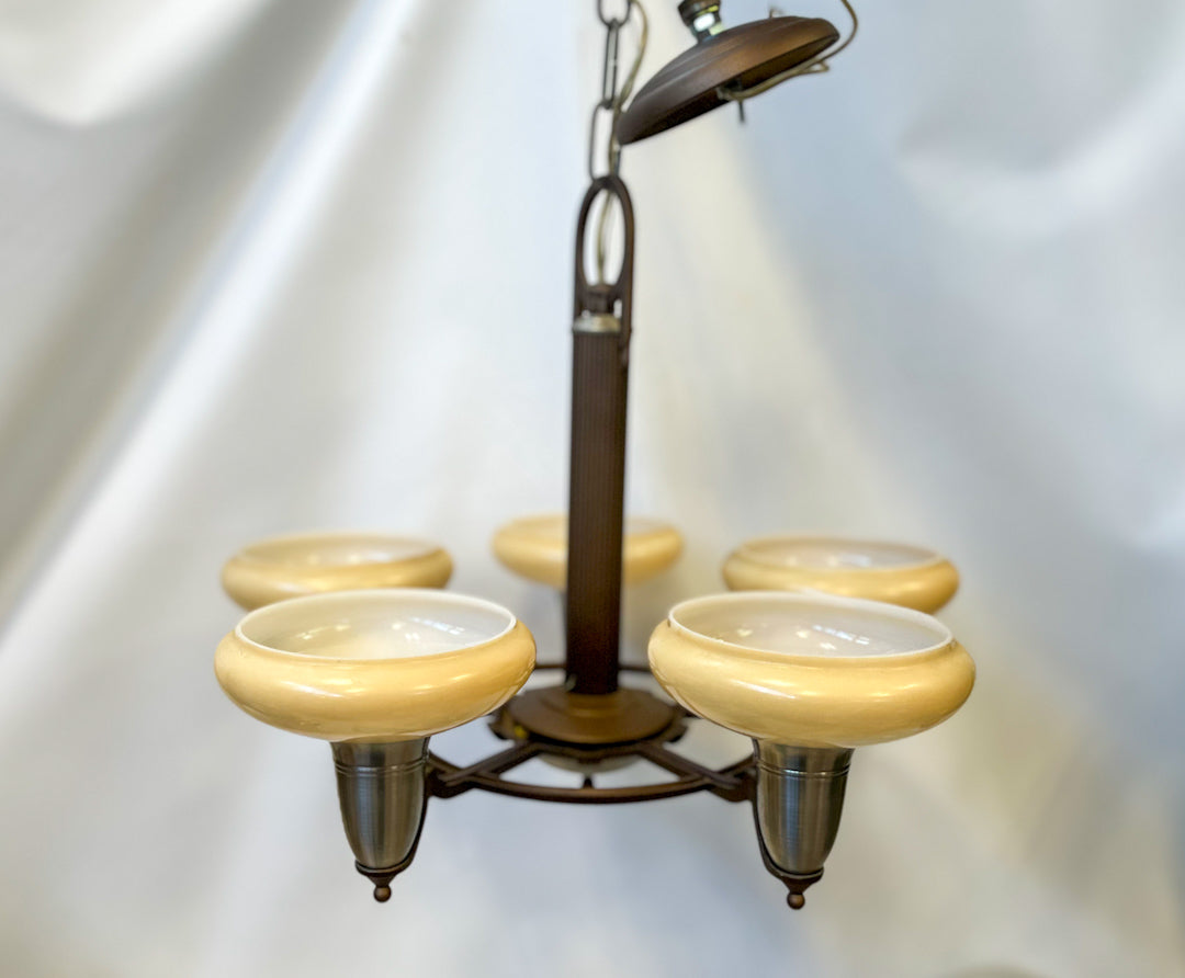 1930’s Style Rejuvenation 5 Arm Light