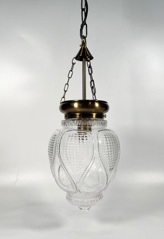 Brass Glass Ceiling Pendant Light - DSMJFU