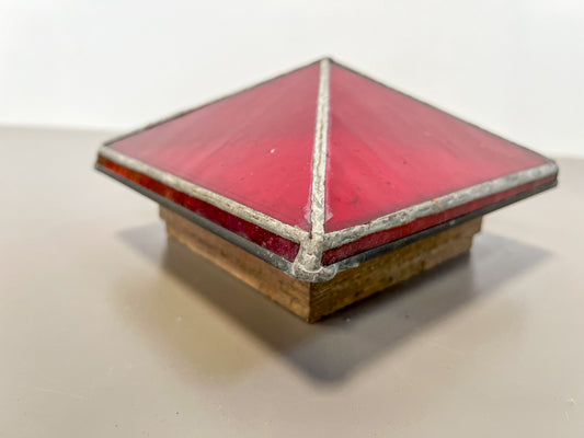 6 x 6 Jewel Garnet Cedar Post Cap