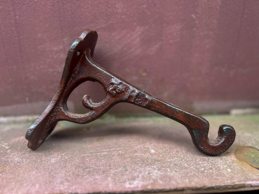 Antique Cast Iron Plant Hook