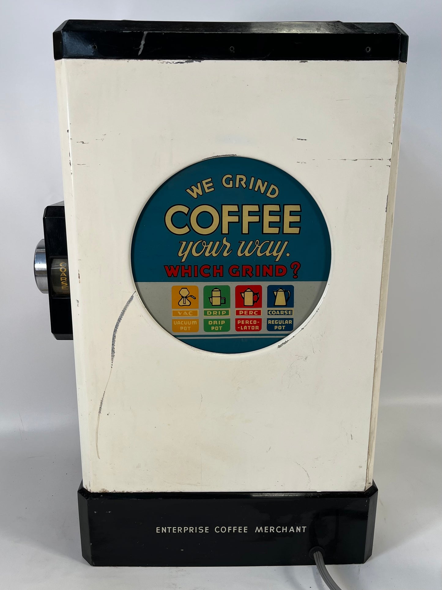 Vintage Enterprise Commercial Coffee Grinder