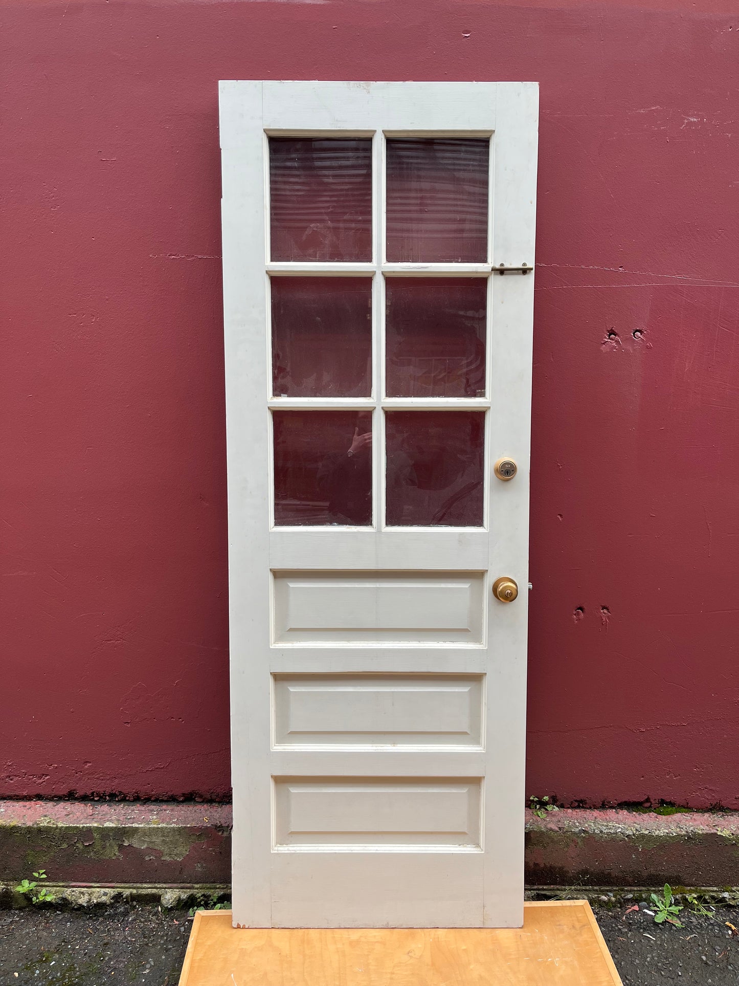 32’’ x 79’’ Exterior 1/2 Light Door